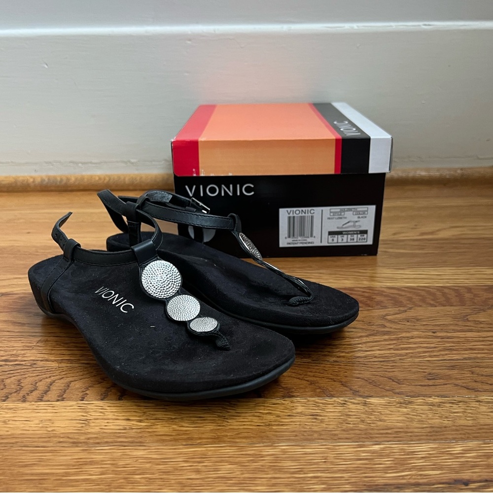 Vionic Black Sandals - image 2